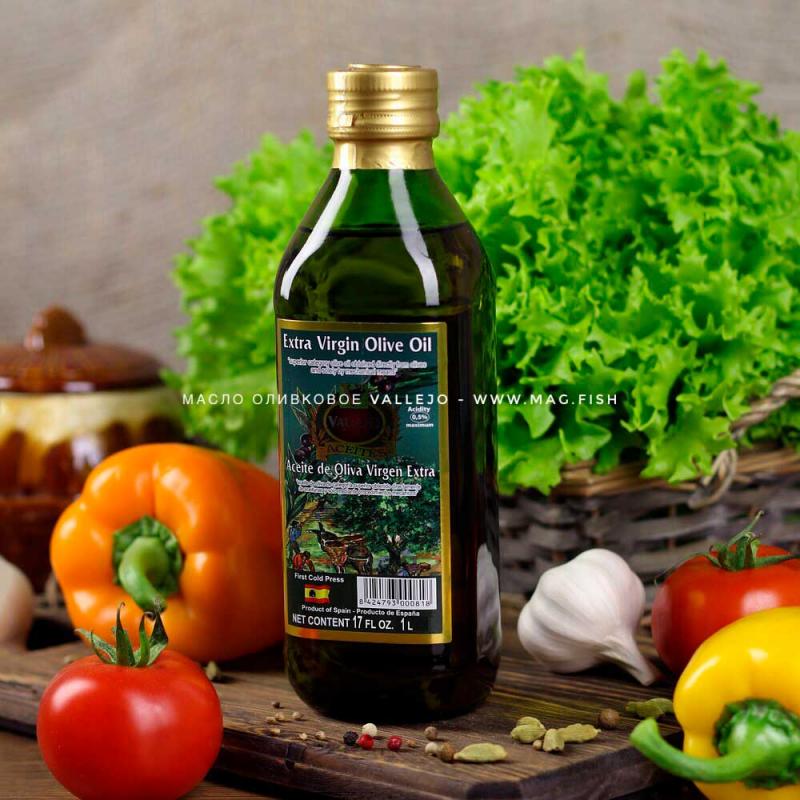 Скидка 10% на оливкое масло для салатов VALLEJO